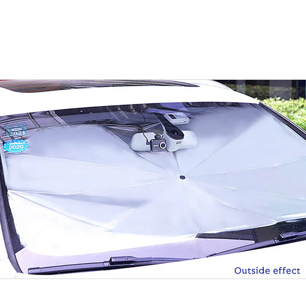 Car Windshield Sunshade Foldable Front Window Cover - Image 4