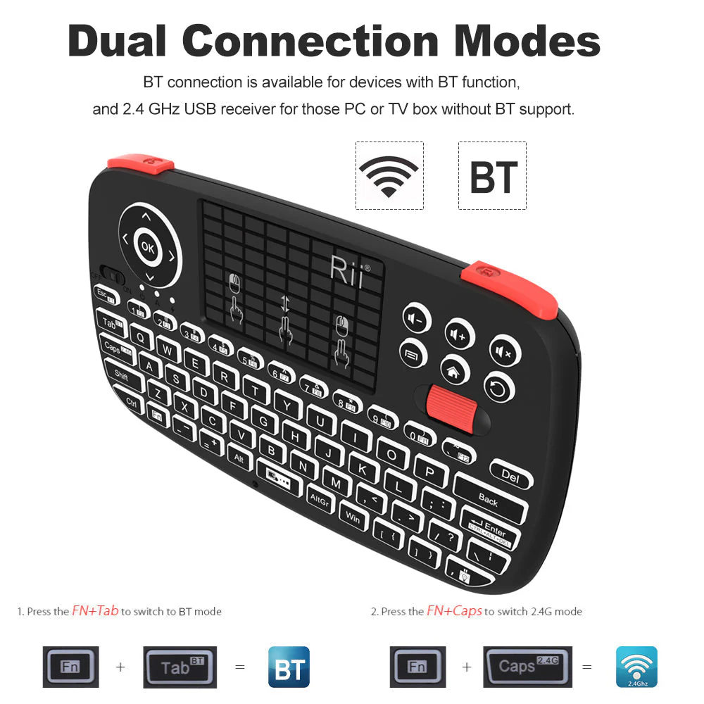Mini Bluetooth Keyboard for phone, laptop, tablet - Image 10