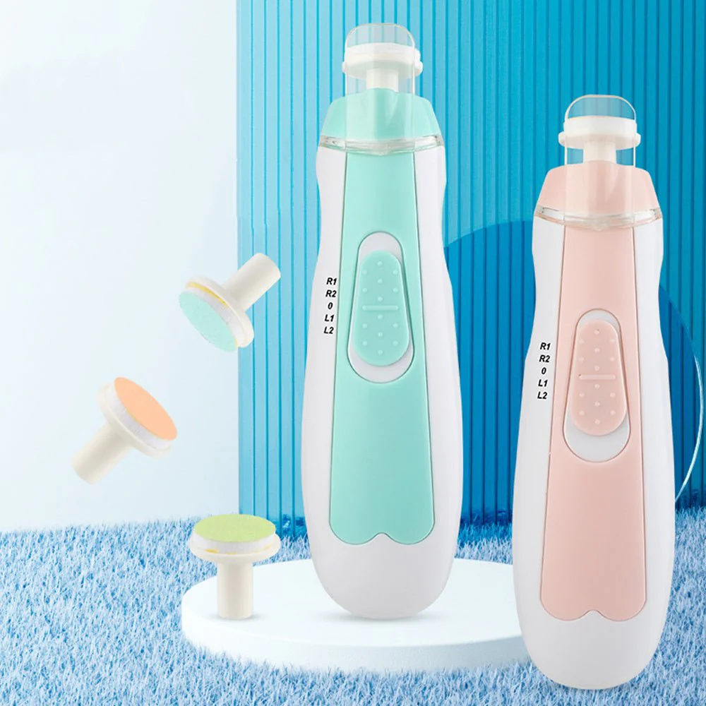 Newborn Nail Clipper Electric Baby Anti-pinch Meat Care Set - Image 5